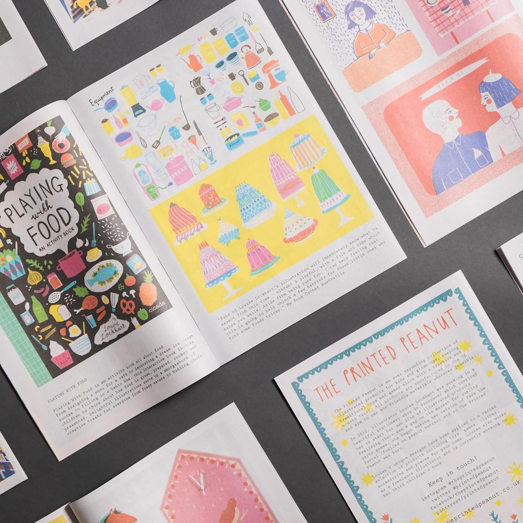Check out our latest article on the super talented @theprintedpeanut , her designs and these great A4 Magazines we printed for her: www.printonpaper.com/the-printed-peanut-x-pop